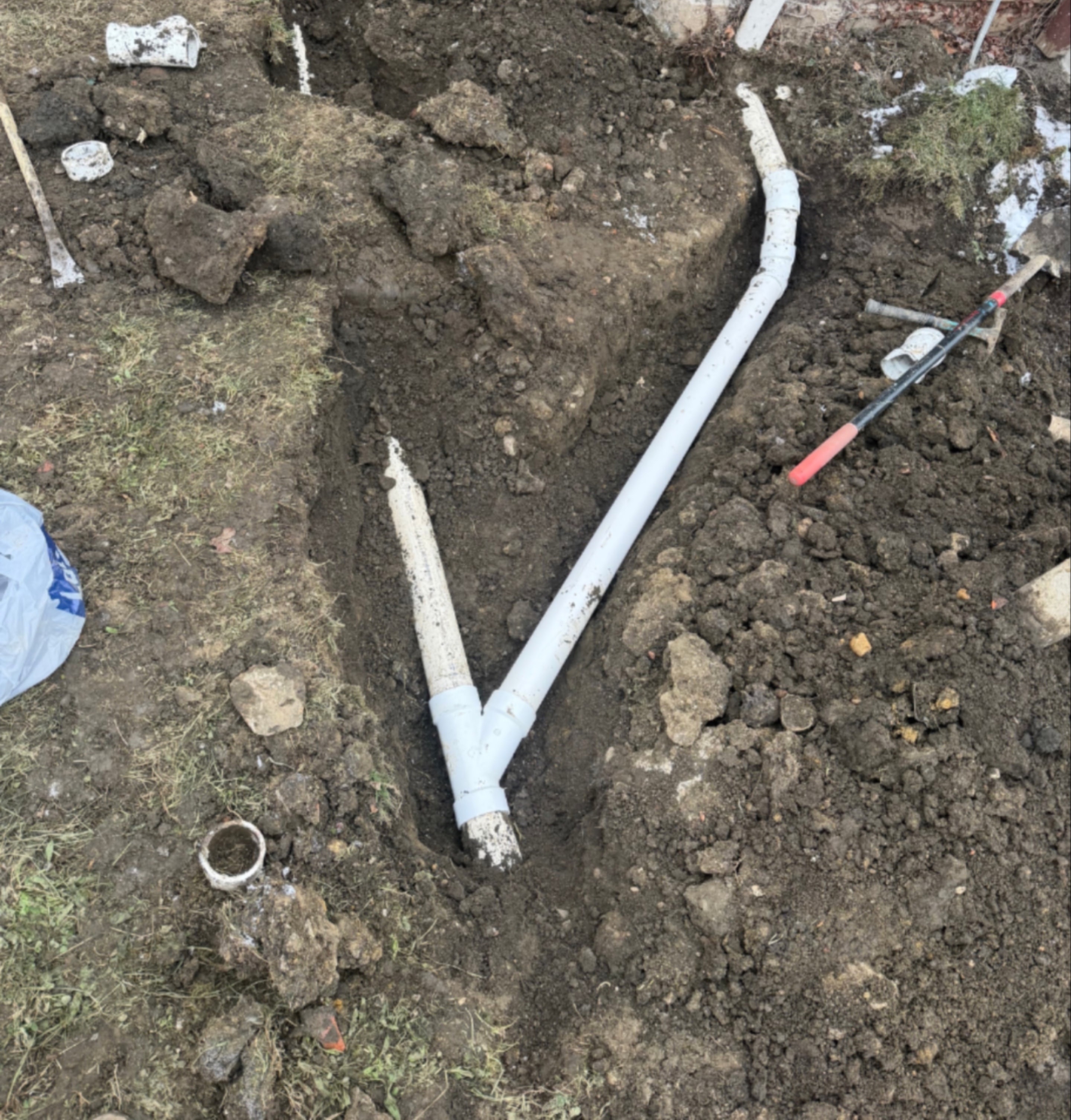 Downspout Drainage